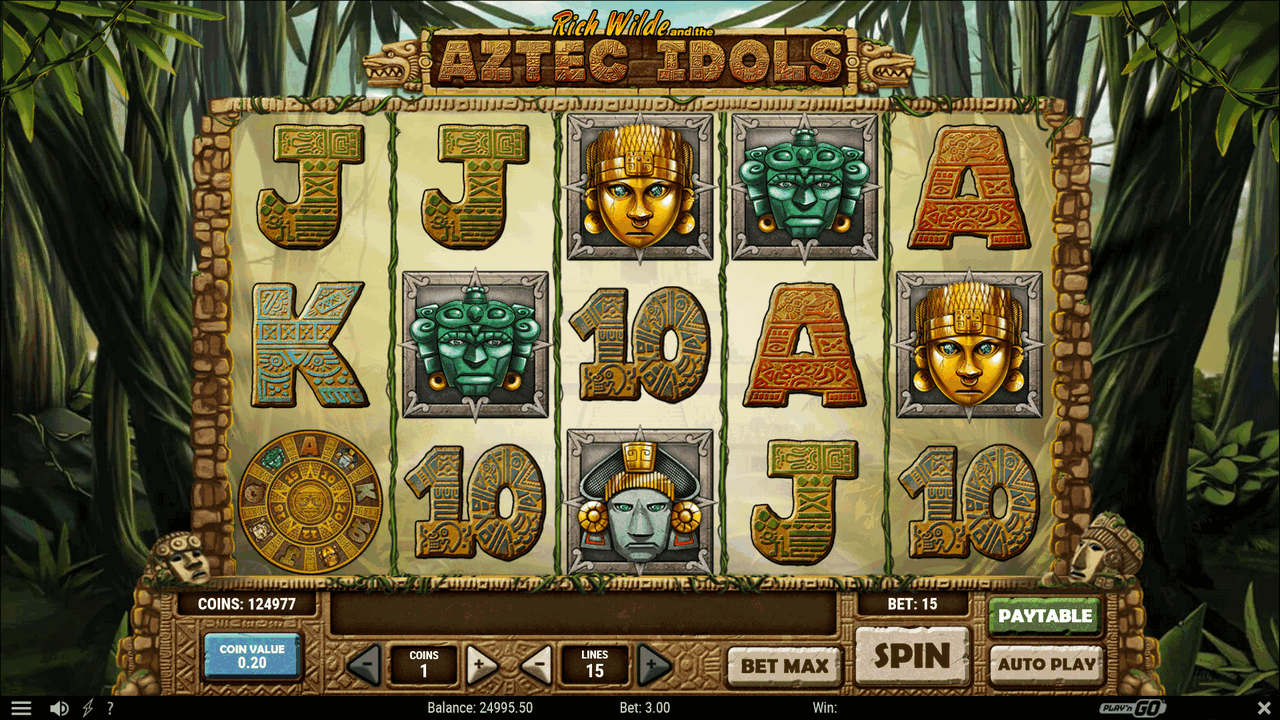 Aztec Idols online nyerőgép